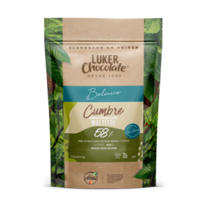 LUKER CHOCOLATE BALANCE CUMBRE LIBRE DE AZÚCAR 58% 1 KG