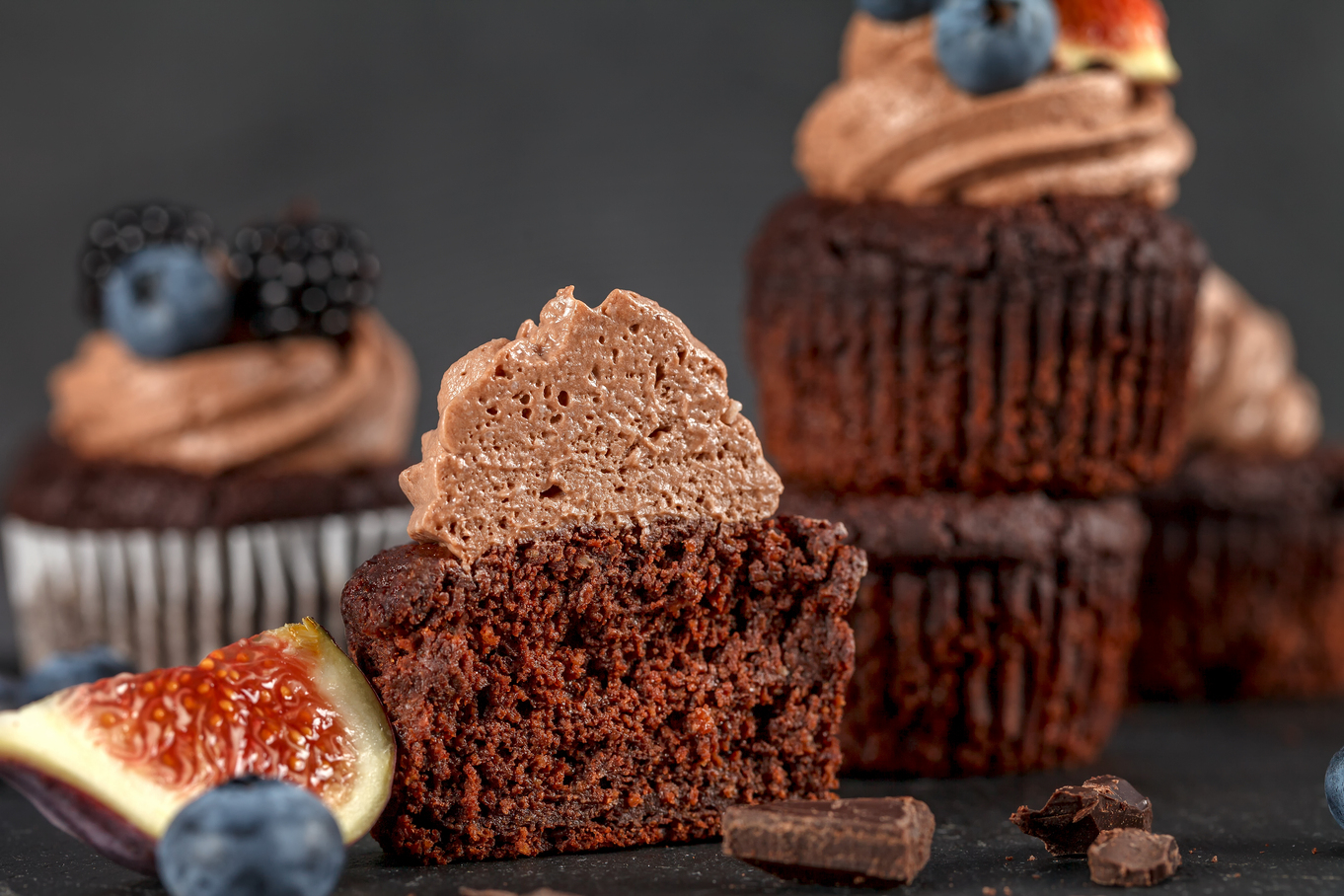 Diferencia entre cupcakes y muffins