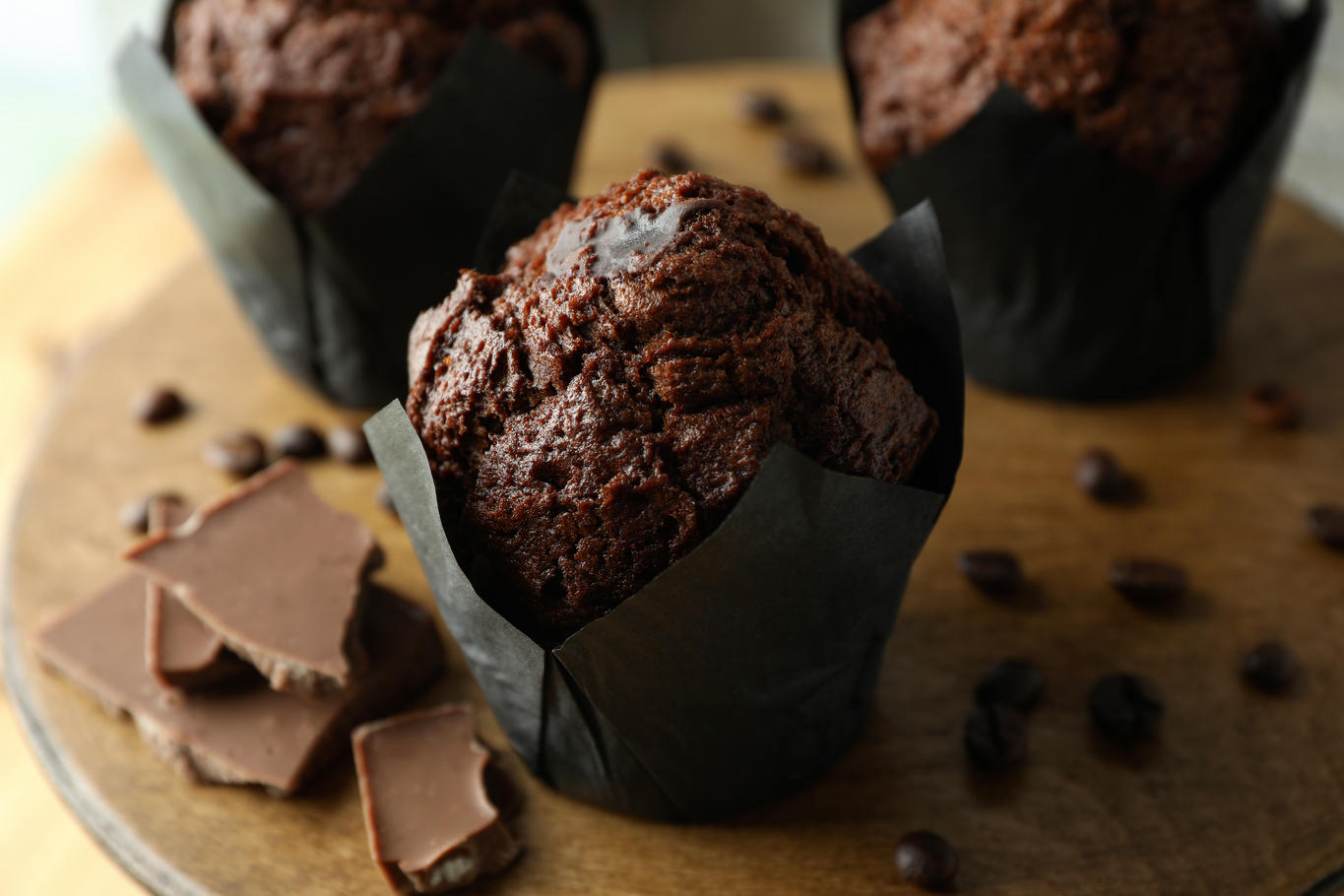 Aprende a hacer muffins de chocolate sin azúcar
