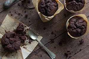 Postres-con-chocolate-muffins-de-chocolate