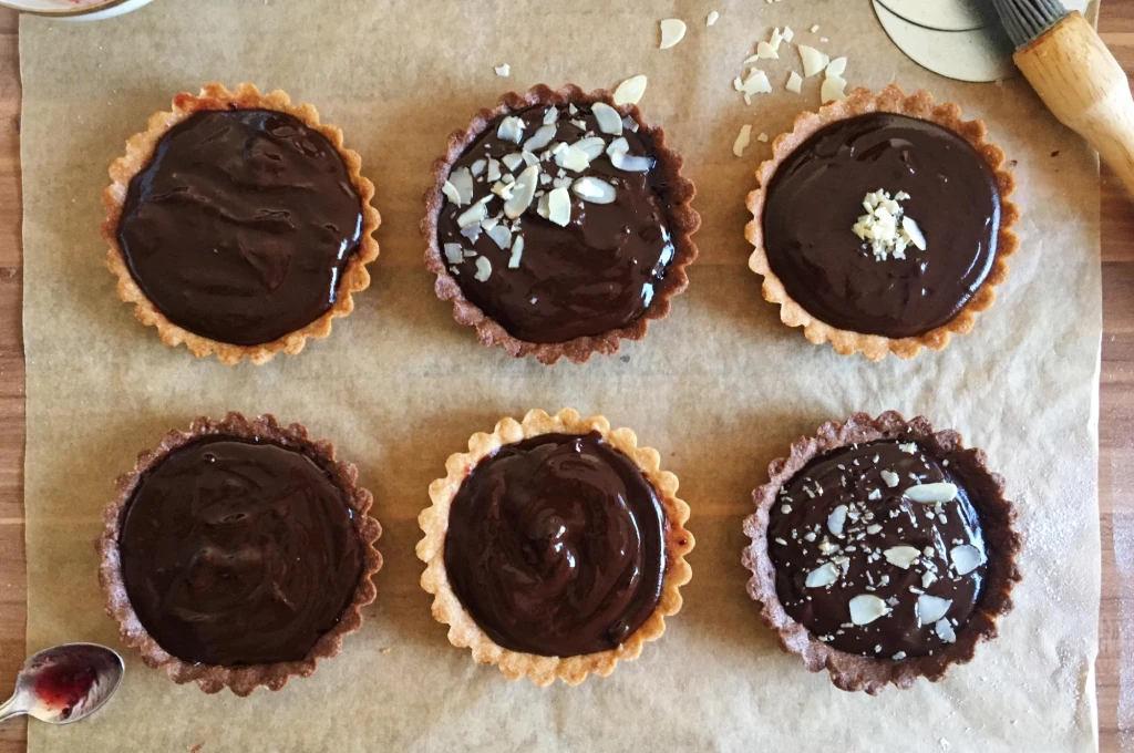 tartaleta chocolate receta