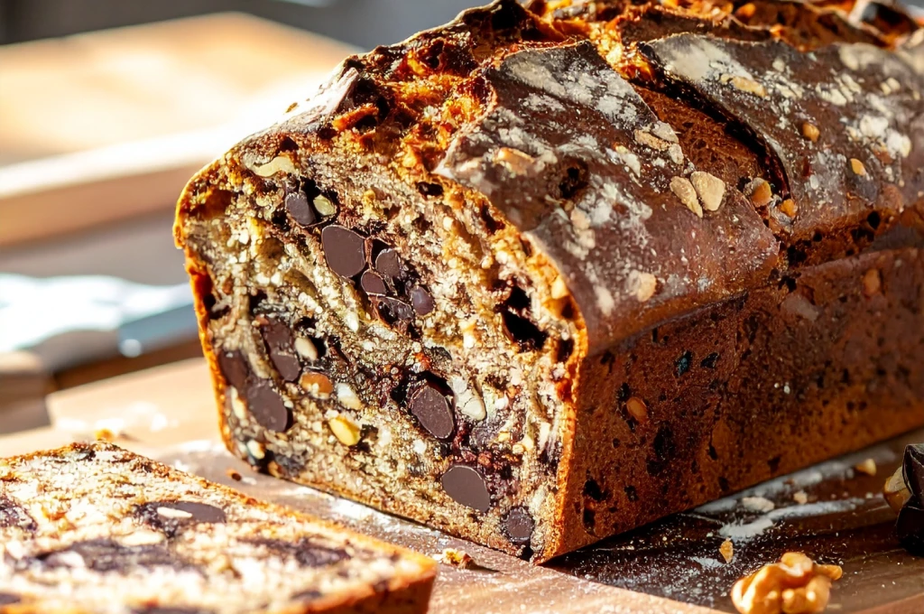 receta pan nuez chocolate