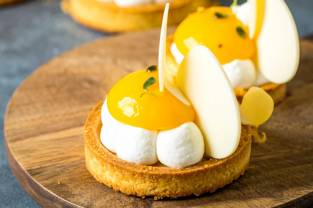 Tartaleta de Maracuyá y chocolate blanco
