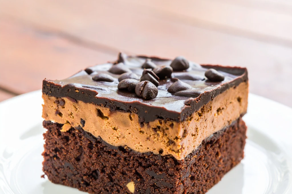 brownie ganache moka