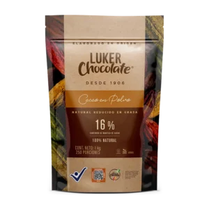 Cocoa en polvo natural 16% 1 Kg