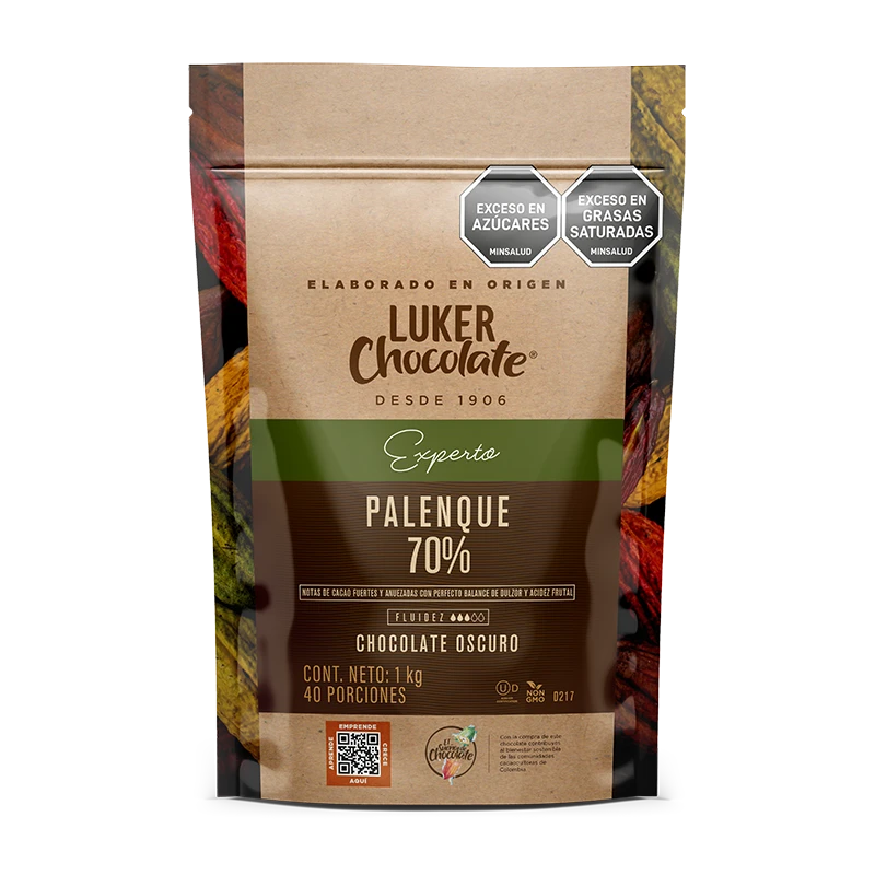 Chocolate Palenque 70% 1 Kg