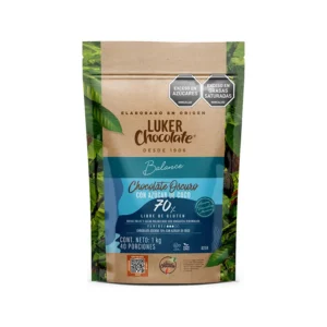 Chocolate oscuro con azúcar de coco 70% 1Kg