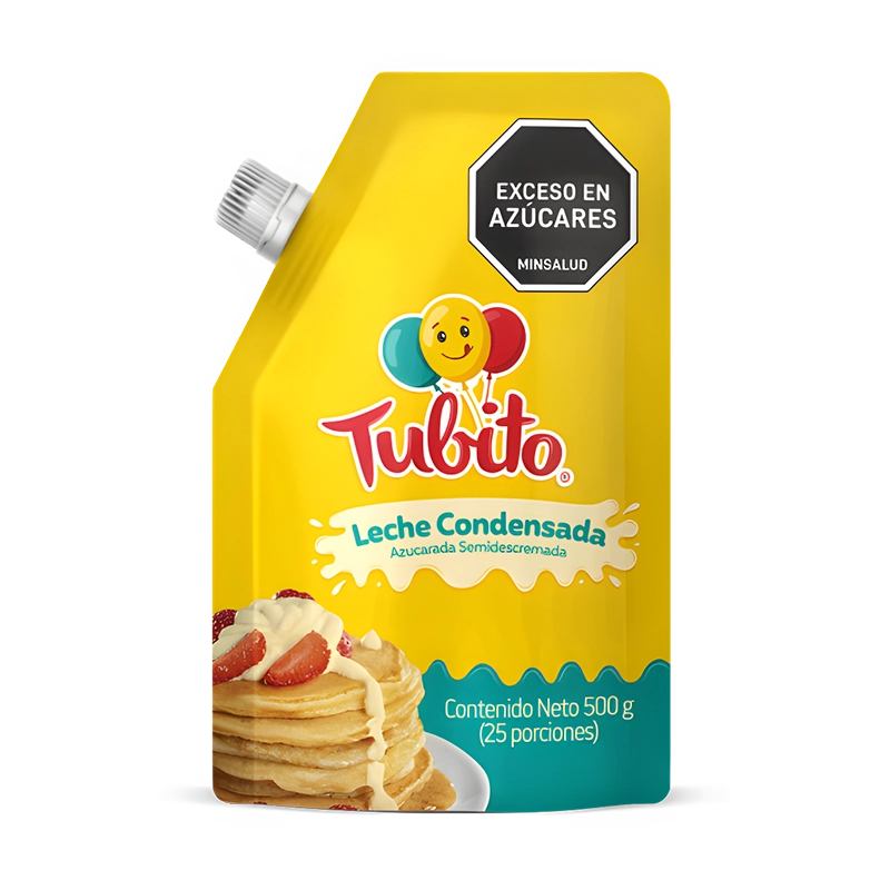 TUBITO® leche condensada semidescremada 500 gr