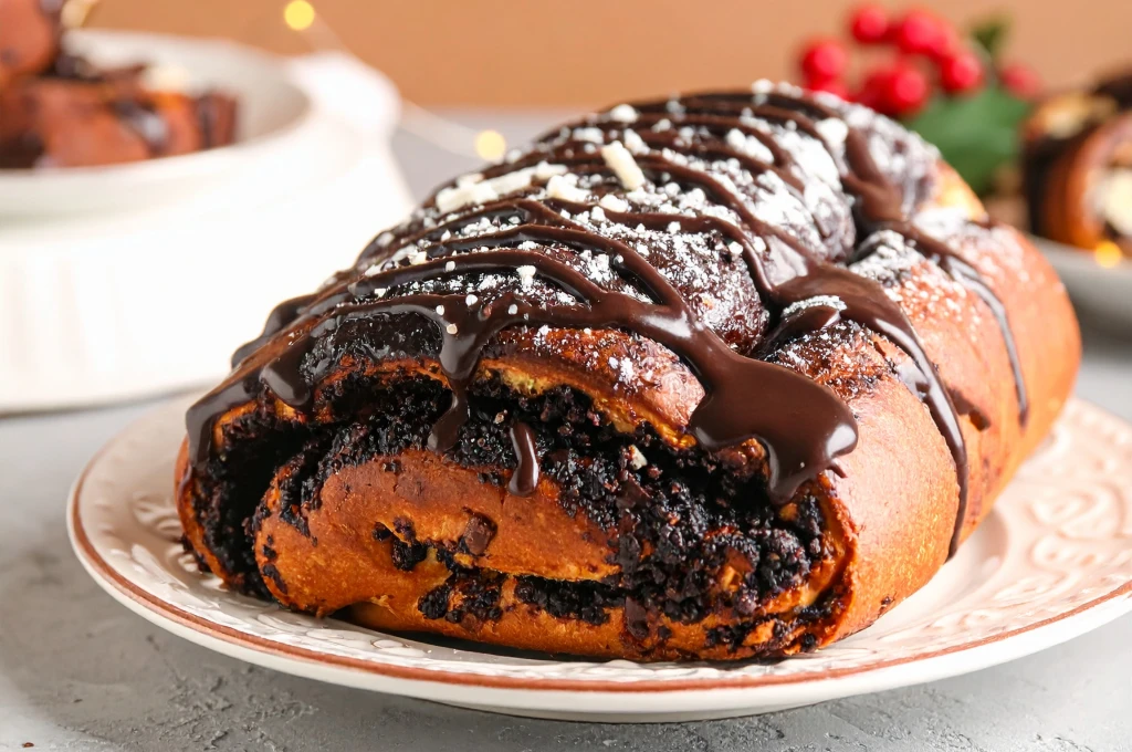 receta rollo chocolate