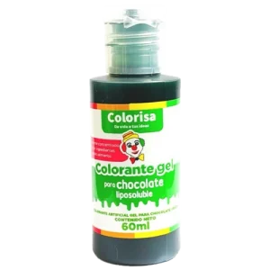 Colorante Gel Liposoluble Colorisa Para Chocolate Verde X 60 Ml