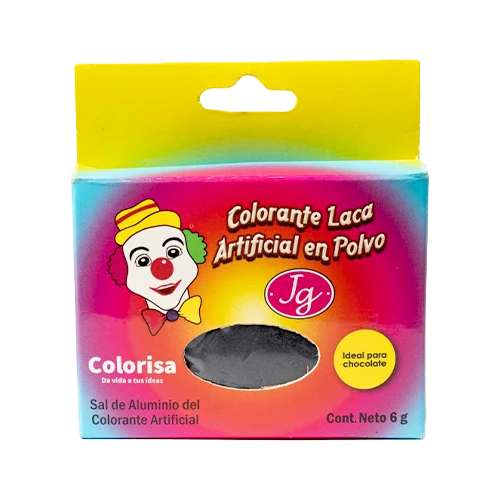 Polvo Laca Para Chocolate Jg Negro 6 Gr