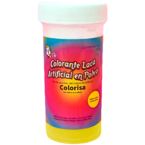 Polvo Laca Para Chocolate Jg Amarillo 25 Gr