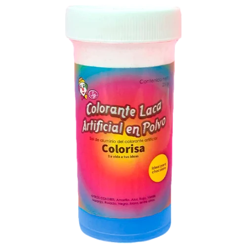 Polvo Laca Para Chocolate Jg Azul 25 Gr