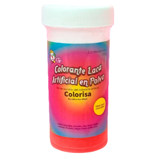 Polvo Laca Para Chocolate Jg Rojo 25 Gr
