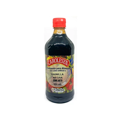 Sabor tipo esencia Carolesen vainilla negra 500 ml
