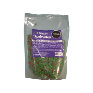 Grageas Colorisa Sprinkles dulce navidad x 500 g