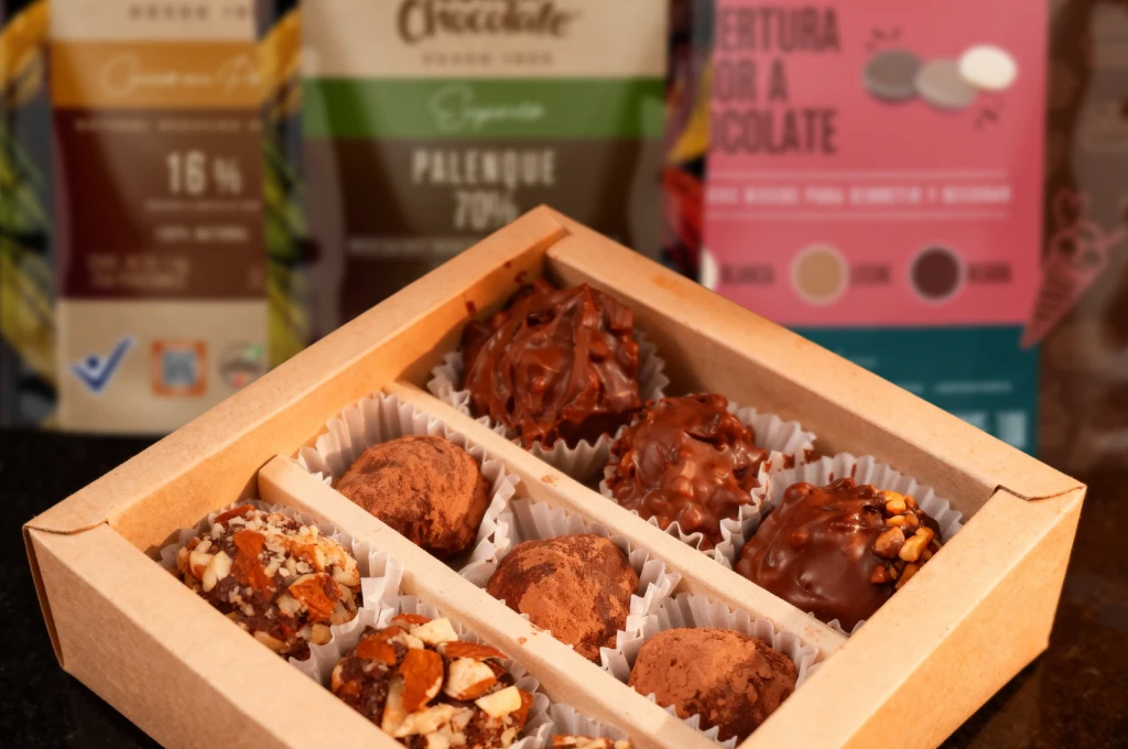 caja de trufas