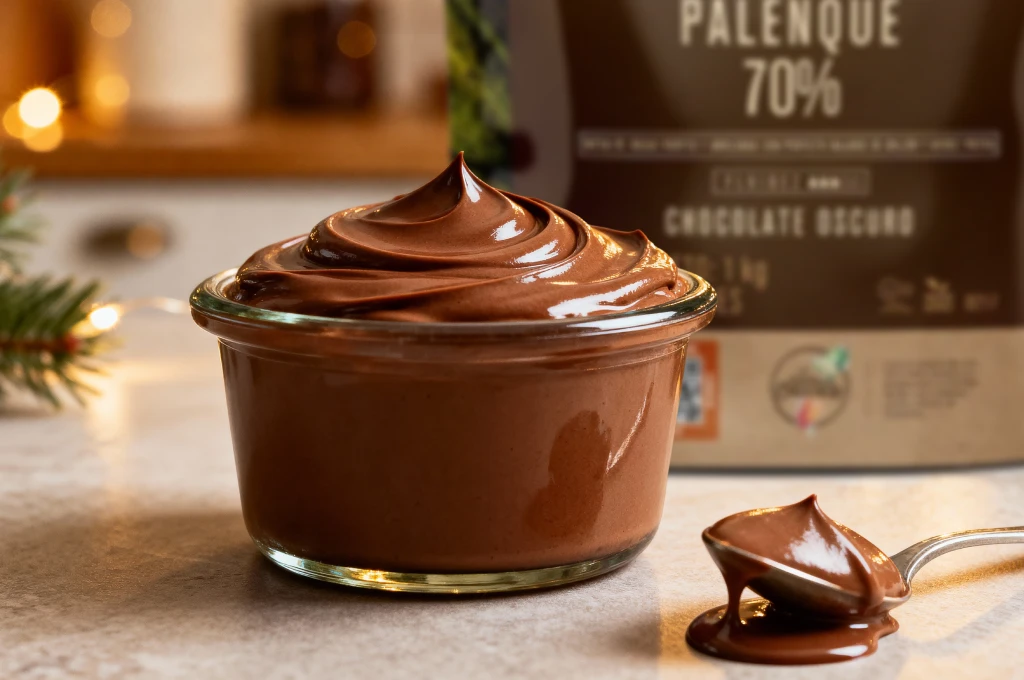 crema inglesa de chocolate