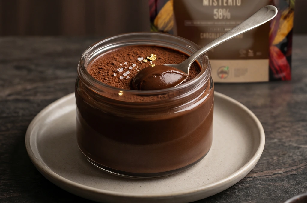 Cremoso supremo de chocolate