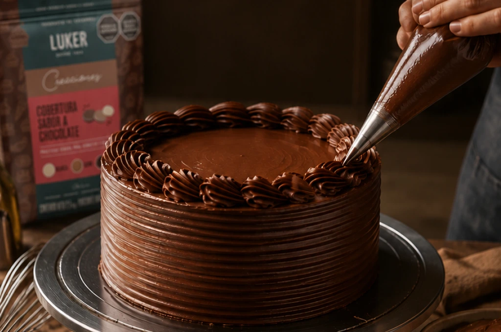 Técnicas de decoración de pasteles con chocolate