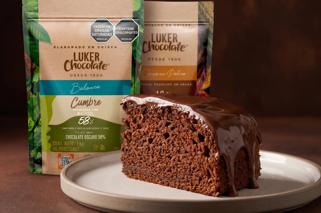 Cake de chocolate sin azúcar