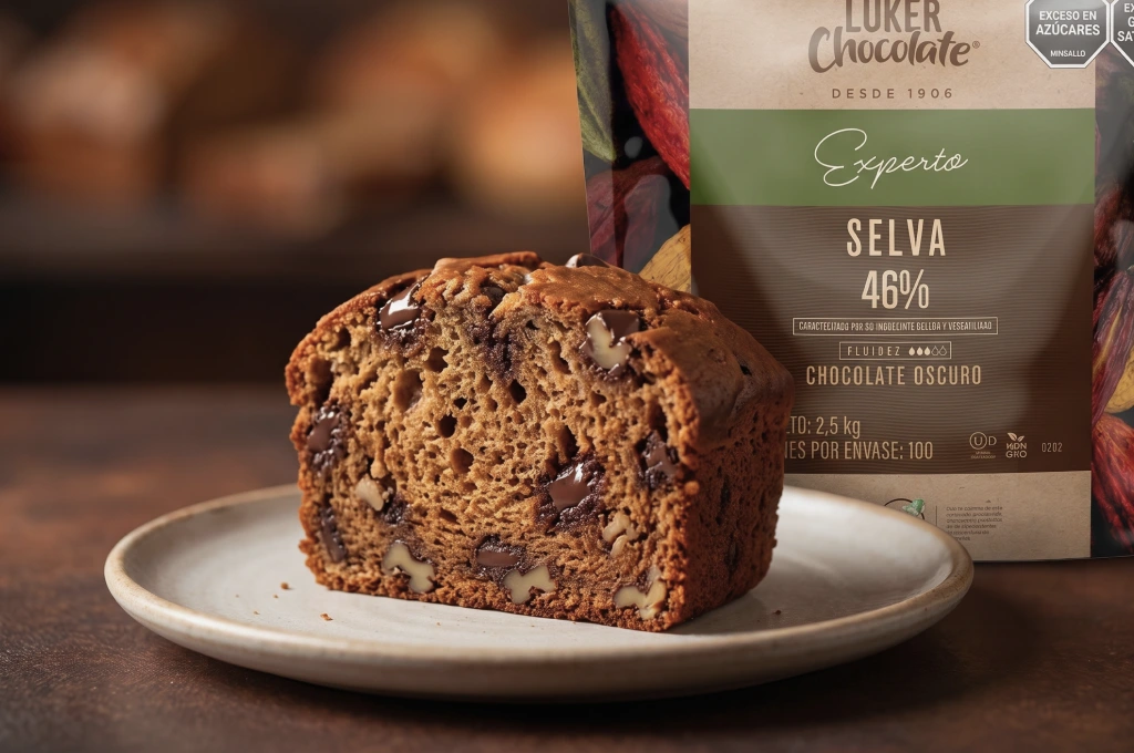 Pan de Zanahoria con Chocolate