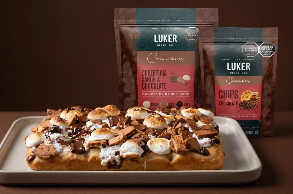 Focaccia Dulce tipo S'mores